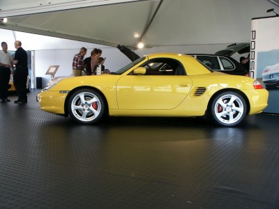 Porsche Boxster With HardTop: click to zoom picture.