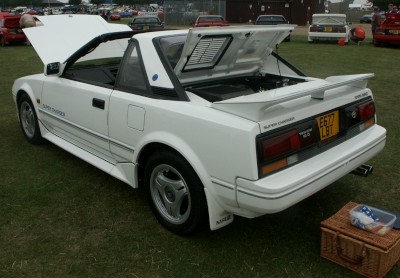 Toyota MR2 MkI Supercharged: click to zoom picture.