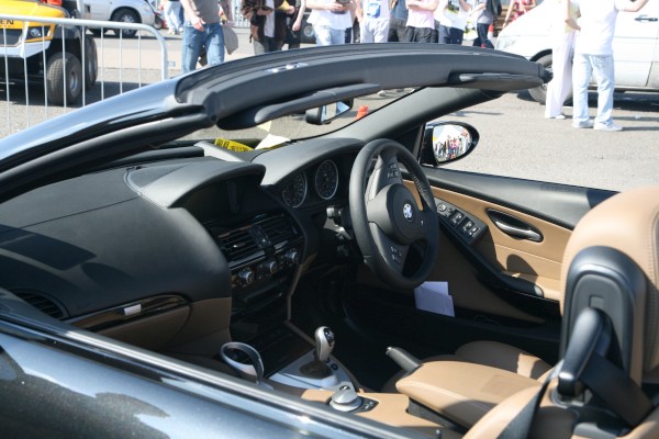 BMW M6 Convertible Interior