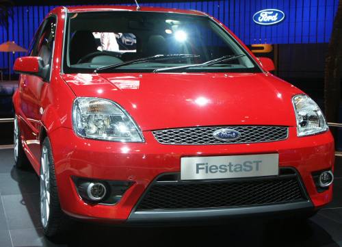 Red Ford Fiesta ST