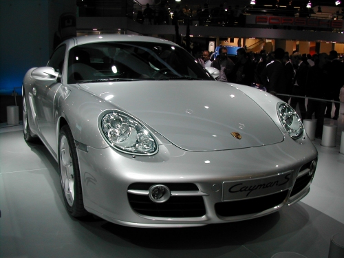 Porsche Cayman Front Picture