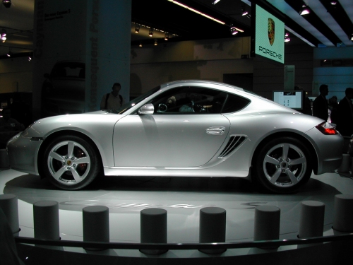 Porsche Cayman Side Picture