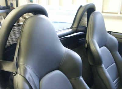 Optional Leather Sports Seats in Boxster S