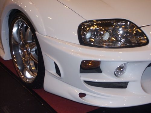 Supra headlight and large Alloy Wheel