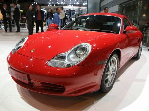 Porsche Boxster S in Guards Red