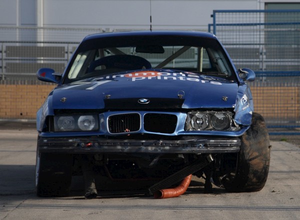 BMW M3 Crashed