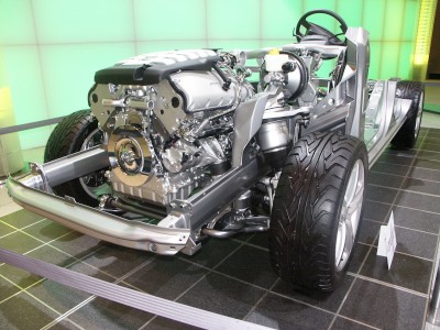 VW Toureg Chassis And Engine: click to zoom picture.