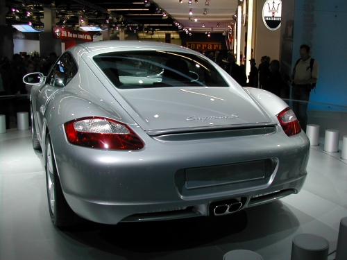 Porsche Cayman Rear Picture