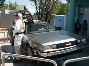 Back to the Future De Lorean  Car