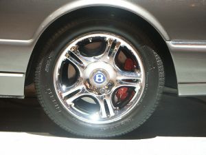 2003 Bentley Chromed Alloy Wheel