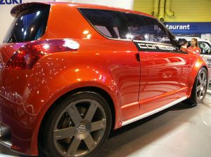 Suzuki S Concept Car Rear View